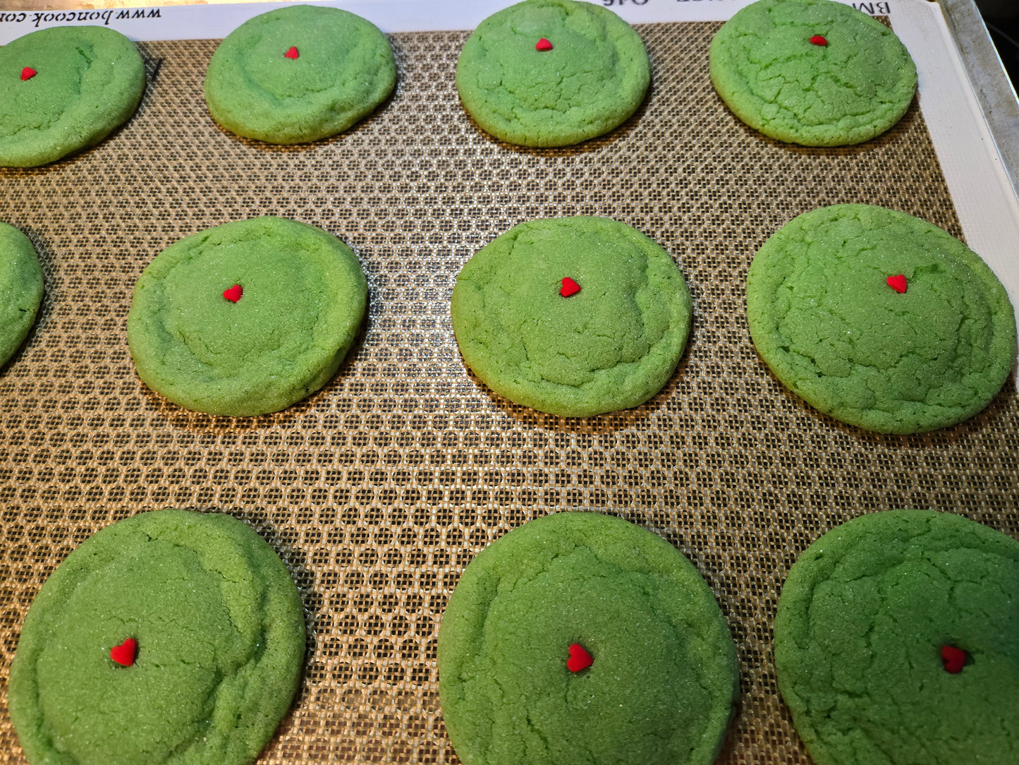 Grinch Sugar Cookie