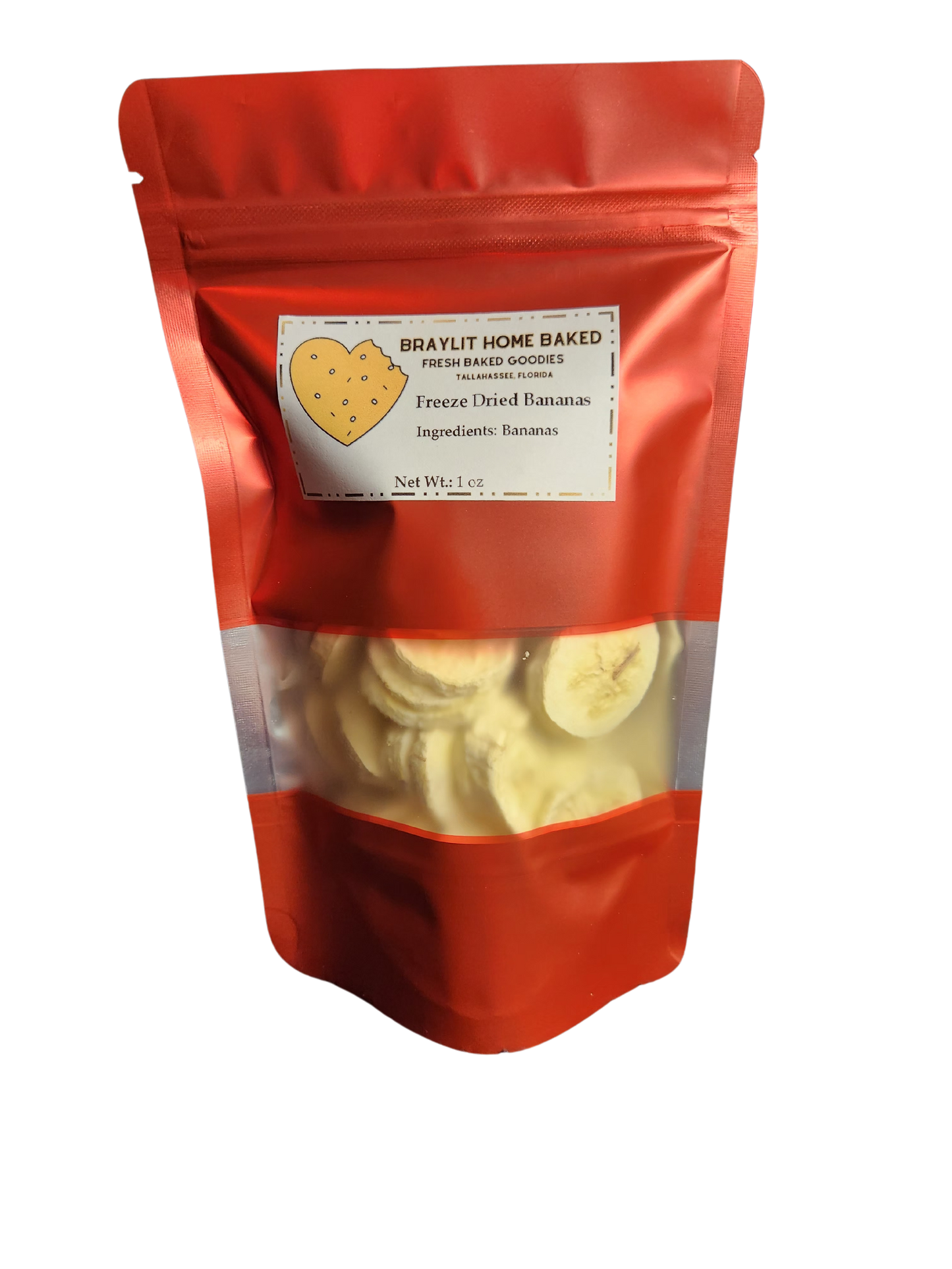 Freeze-Dried Bananas