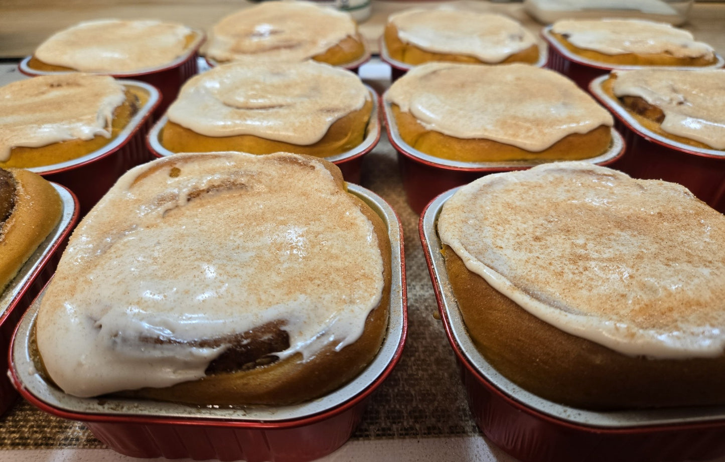 Sweet Rolls (Classic Cinnamon, Apple Cinnamon, Nutella, Pumpkin Cinnamon)