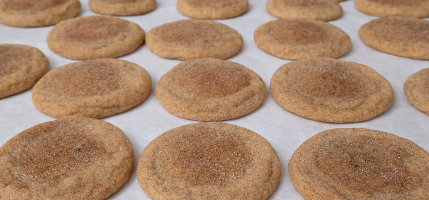 Brown Butter Snickerdoodle Cookie