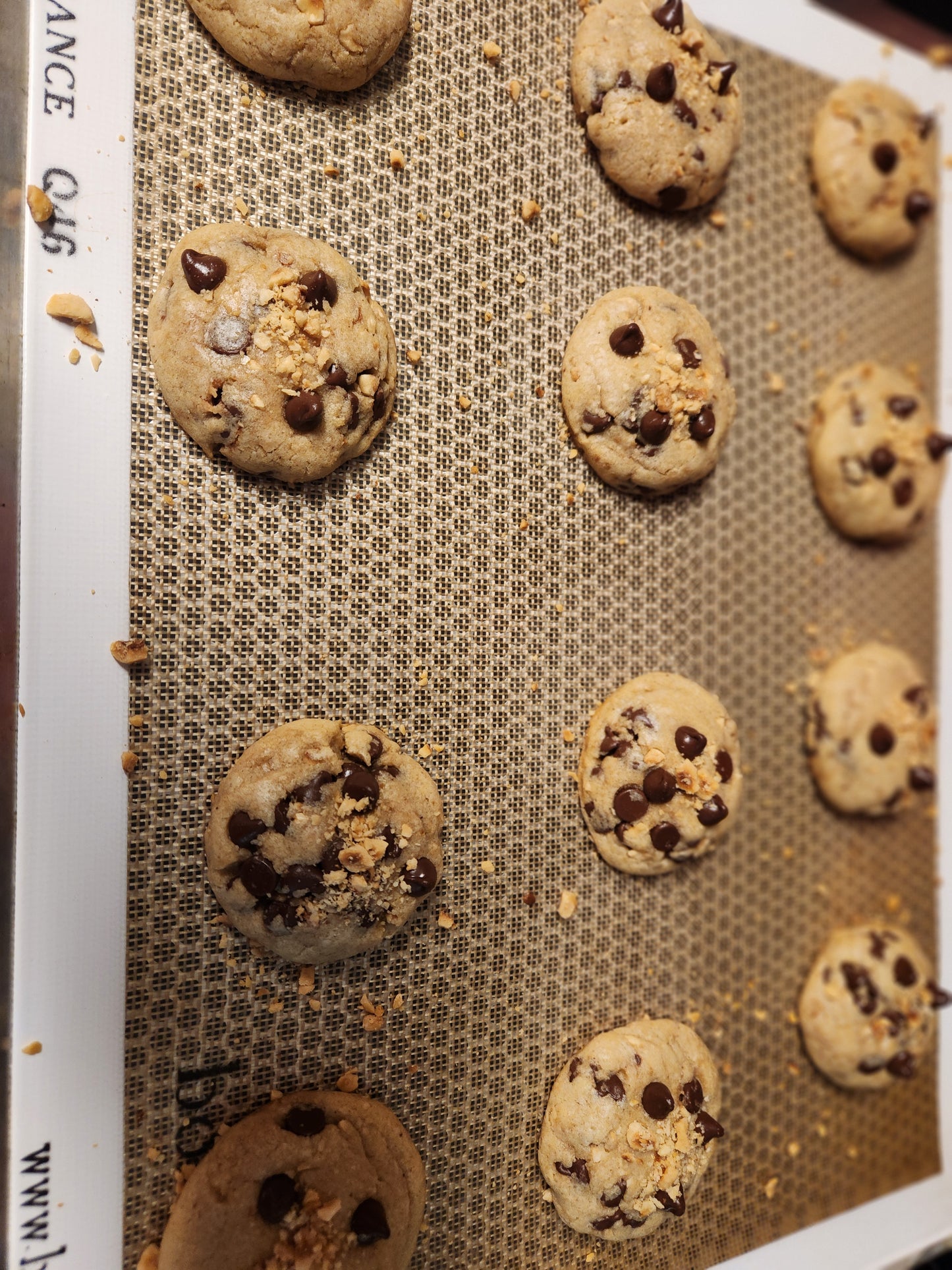 Chocolate Chip Hazelnut Cookies