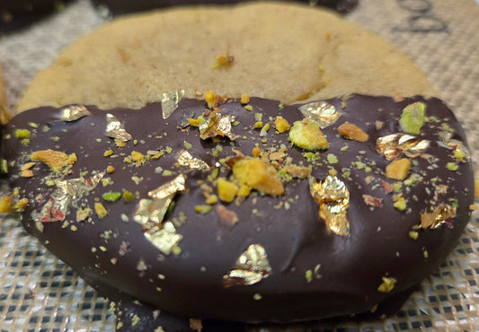Dark Chocolate Pistachio Cream Cookie