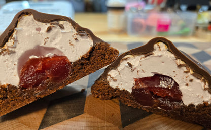 Cherry Toasted Marshmallow "Bomb" Cookie