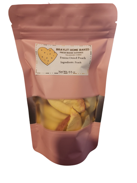 Freeze-Dried Peach