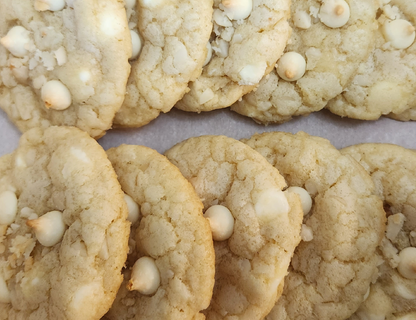 White Chocolate Macadamia Cookies