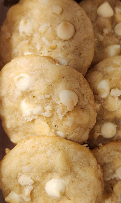 White Chocolate Macadamia Cookies